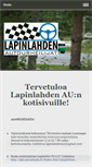 Mobile Screenshot of lapinlahdenau.net